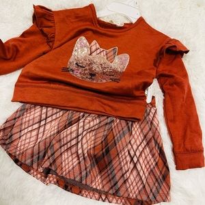 Toddler girl dress 2 PCs brand new